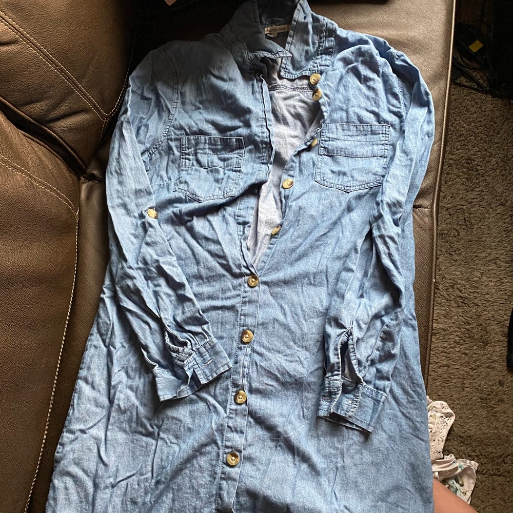 Denim dress